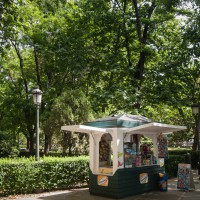 Kiosk im Park